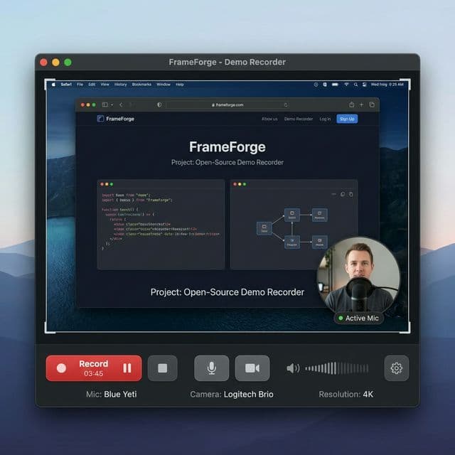 FrameForge screenshot