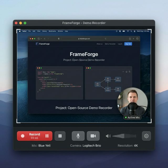 FrameForge screenshot